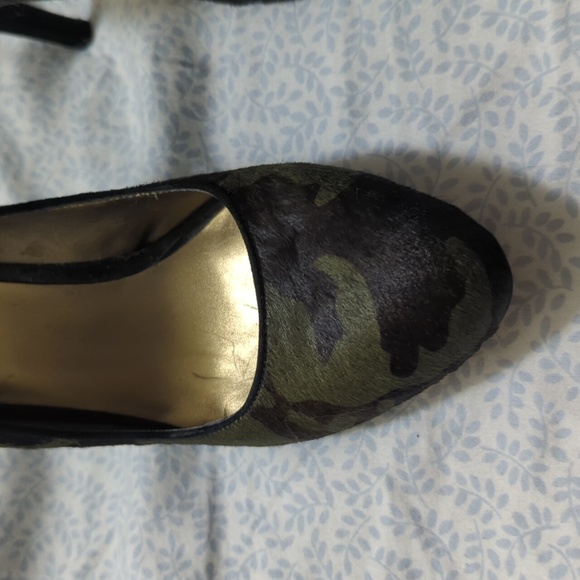 Nine West Camo horsehair Heels - Picture 3 of 5